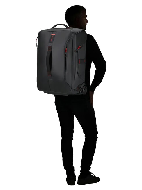 PARADIVER LIGHT Bolsa de lona con ruedas, tama&ntilde;o peque&ntilde;o NEGRO - Bolsas de viaje