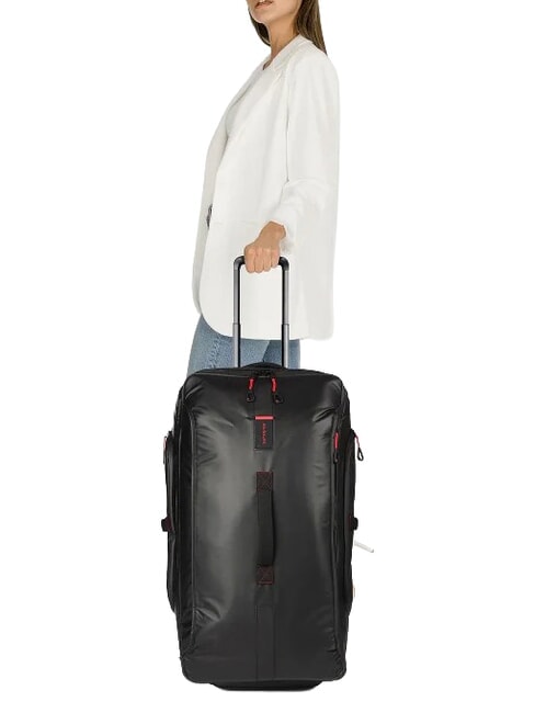 PARADIVER LIGHT Bolsa de lona grande con ruedas NEGRO - Bolsas de viaje