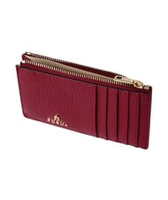 FURLA CAMELIA Cartera plana de piel CEREZA d - Carteras Mujer - 3