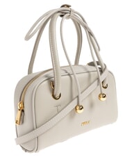 FURLA POPPY Minibolso con correa para el hombro gris piedra - Bolsos Mujer - 4