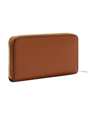 FURLA CAMELIA Cartera con cremallera, de piel. marr&oacute;n extra - Carteras Mujer - 3