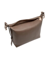 FURLA TONIE Bolso bandolera de piel con correa para el hombro gris lodoso - Bolsos Mujer - 5