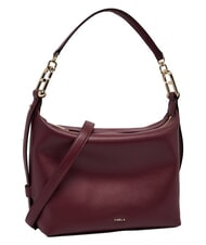 FURLA TONIE Bolso bandolera de piel con correa para el hombro manzana roja - Bolsos Mujer - 3