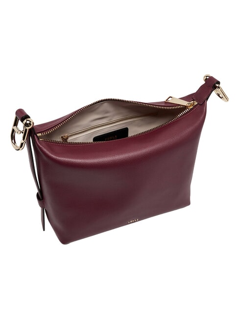 TONIE Bolso bandolera de piel con correa para el hombro manzana roja - Bolsos Mujer