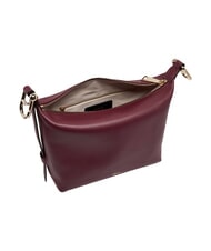 FURLA TONIE Bolso bandolera de piel con correa para el hombro manzana roja - Bolsos Mujer - 5