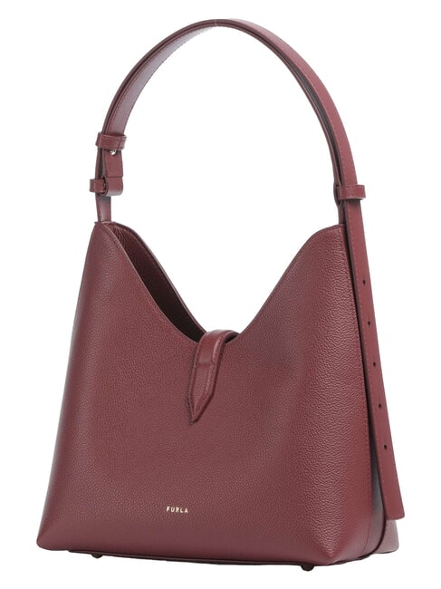 GOCCIA Bolso de hombro de piel manzana roja - Bolsos Mujer