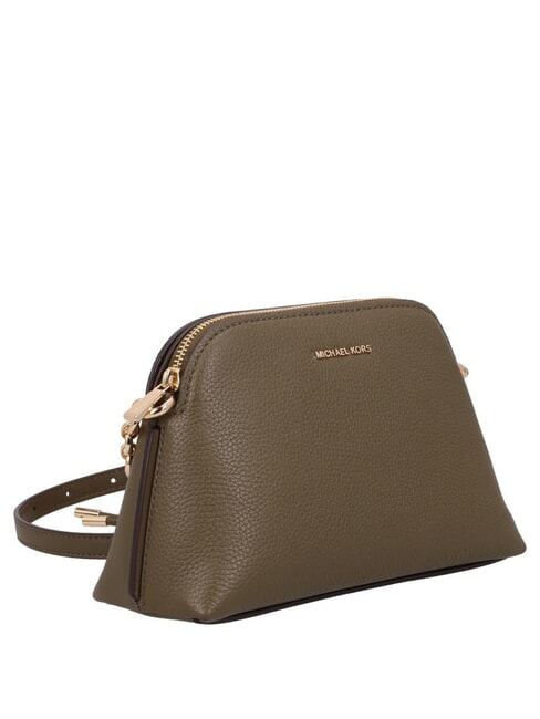 FREDDIE Bolso de hombro de piel loden - Bolsos Mujer