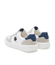 BLAUER BUCK Zapatillas blanco/azul marino - Zapatos Hombre - 3