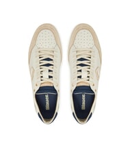 BLAUER MURRAY Zapatillas crema/aviaci&oacute;n - Zapatos Hombre - 4