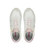 BLAUER MELROSE Zapatillas deportivas para mujer fantas&iacute;a/blanco - Zapatos Mujer - 4