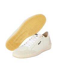 BLAUER MURRAY Zapatillas de cuero blanco/beige - Zapatos Hombre - 5