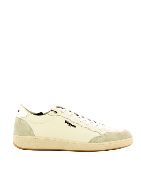 MURRAY Zapatillas de cuero blanco/beige - Zapatos Hombre