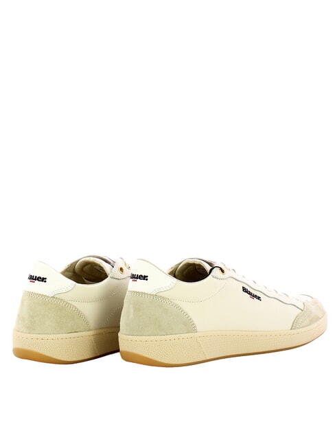 MURRAY Zapatillas de cuero blanco/beige - Zapatos Hombre