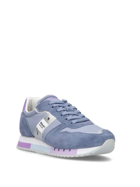 MELROSE Zapatillas vaqueros/lila - Zapatos Mujer