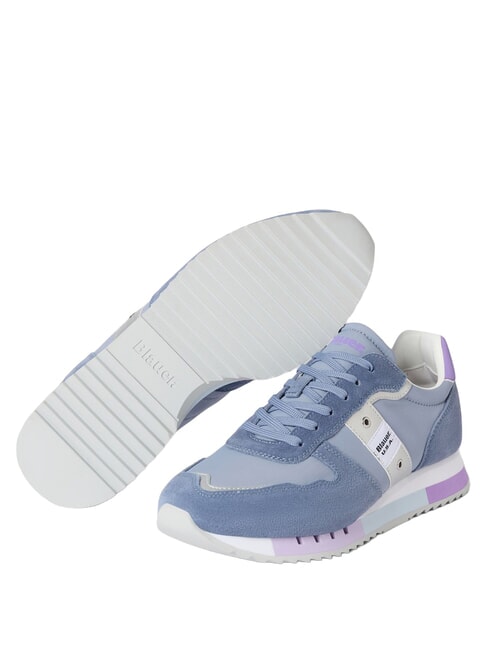 MELROSE Zapatillas vaqueros/lila - Zapatos Mujer