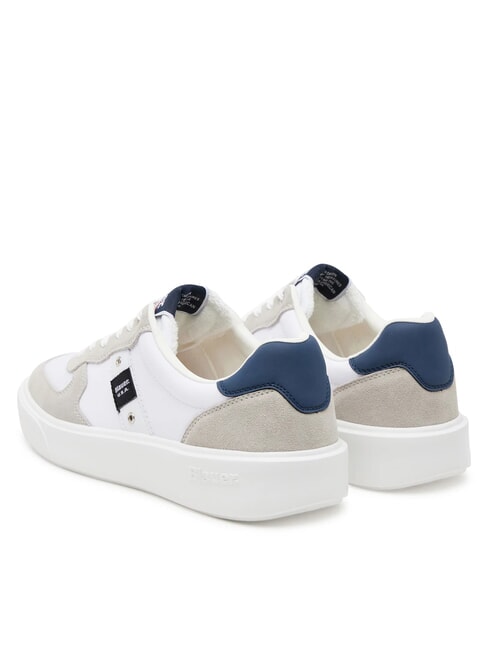 BUCK Zapatillas blanco/azul marino - Zapatos Hombre