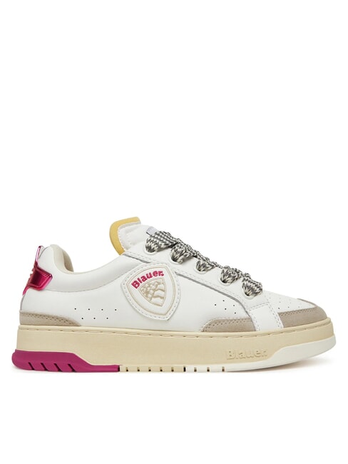 ADEL Zapatillas blanco/fucsia - Zapatos Mujer