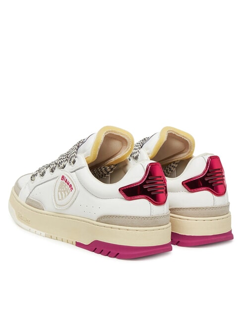 ADEL Zapatillas blanco/fucsia - Zapatos Mujer