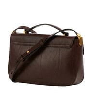 THE BRIDGE MIA Bolso de hombro de piel moca con oro - Bolsos Mujer - 3