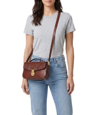 THE BRIDGE MIA Bolso de hombro de piel BROWN - Bolsos Mujer - 2