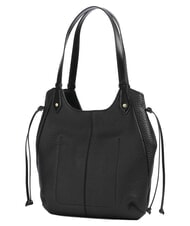 THE BRIDGE MARTINA Bolso de hombro de piel Oro negro - Bolsos Mujer - 3