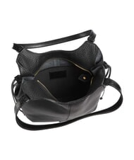 THE BRIDGE MARTINA Bolso de hombro de piel Oro negro - Bolsos Mujer - 5
