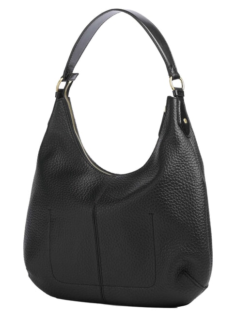 MARTINA Bolso de hombro de piel Oro negro - Bolsos Mujer