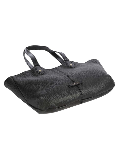 MARTINA Bolso de hombro de piel Oro negro - Bolsos Mujer