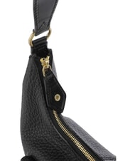 THE BRIDGE MARTINA Bolso de hombro de piel Oro negro - Bolsos Mujer - 4
