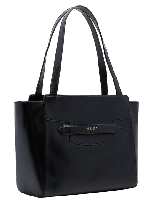 LUCREZIA Bolso de compras de piel para el hombro Oro negro - Bolsos Mujer
