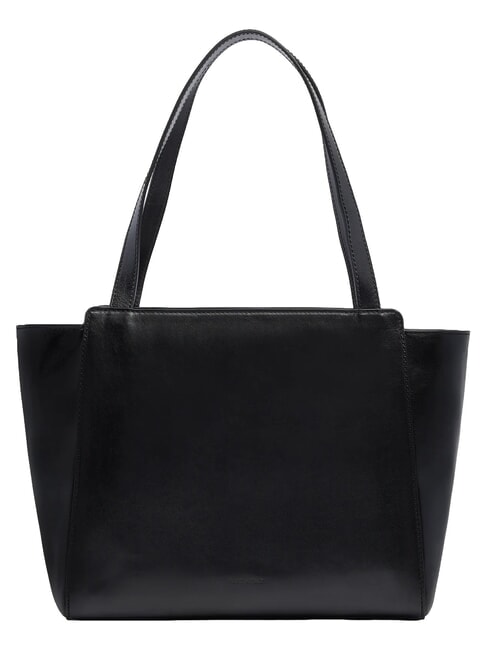 LUCREZIA Bolso de compras de piel para el hombro Oro negro - Bolsos Mujer