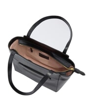 THE BRIDGE LUCREZIA Bolso de compras de piel para el hombro Oro negro - Bolsos Mujer - 5