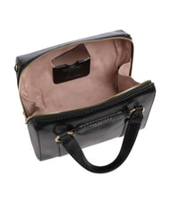 THE BRIDGE LAURA Bolso de piel tipo cartera con bandolera Oro negro - Bolsos Mujer - 5