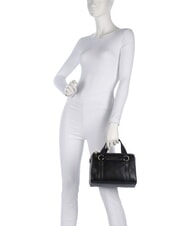 THE BRIDGE LAURA Bolso de piel tipo cartera con bandolera Oro negro - Bolsos Mujer - 6