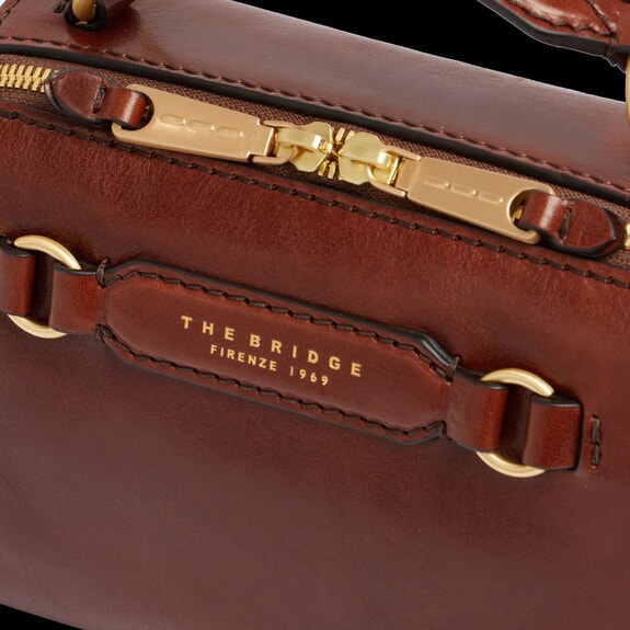 LAURA Minibolso con correa para el hombro BROWN - Bolsos Mujer
