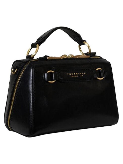 LAURA Minibolso con correa para el hombro Oro negro - Bolsos Mujer