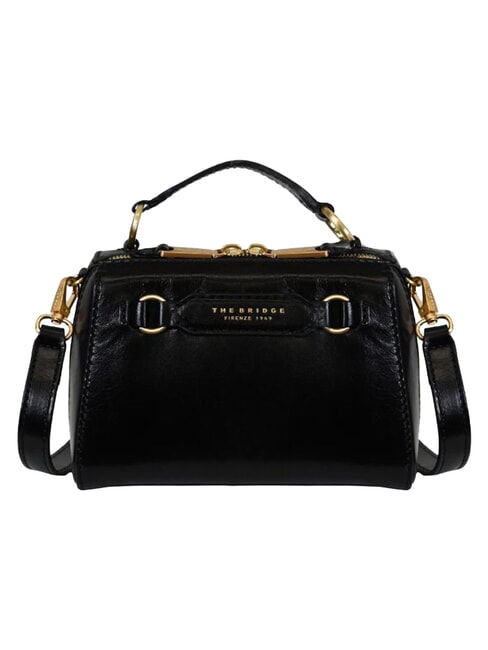LAURA Minibolso con correa para el hombro Oro negro - Bolsos Mujer