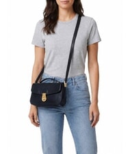 THE BRIDGE MIA Bolso de hombro de piel Oro negro - Bolsos Mujer - 2