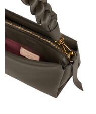 COCCINELLE BOHEME GRANA DOUBLE Bolso de mano, con bandolera, en piel barro/miel - Bolsos Mujer - 4