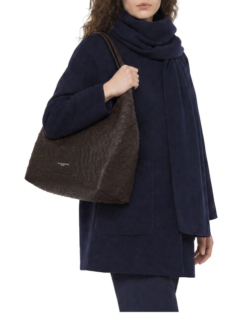 DUA Bolso de hombro de piel expresado - Bolsos Mujer