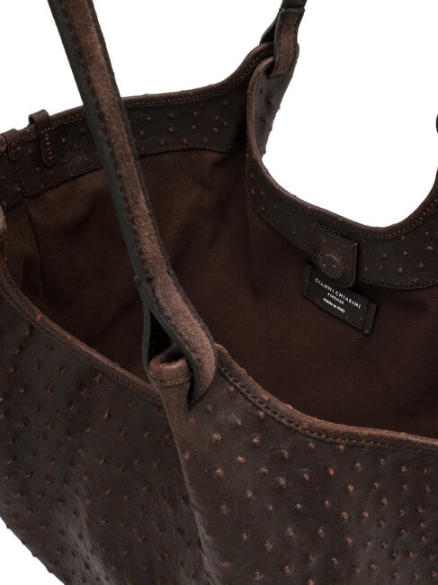 DUA Bolso de hombro de piel expresado - Bolsos Mujer