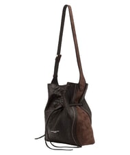 GIANNI CHIARINI SIENNA Bolso de hombro tipo cubo de piel expresado - Bolsos Mujer - 3