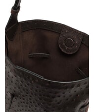 GIANNI CHIARINI SIENNA Bolso de hombro tipo cubo de piel expresado - Bolsos Mujer - 5