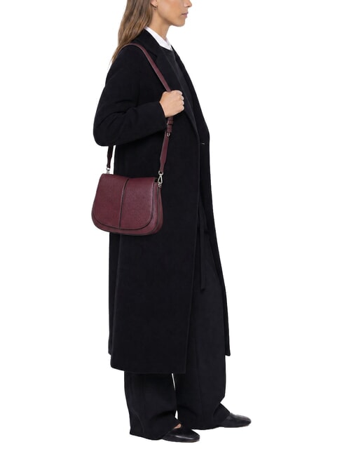 HELENA ROUND Bolso de hombro con correa para el hombro. rub&iacute; antiguo - Bolsos Mujer