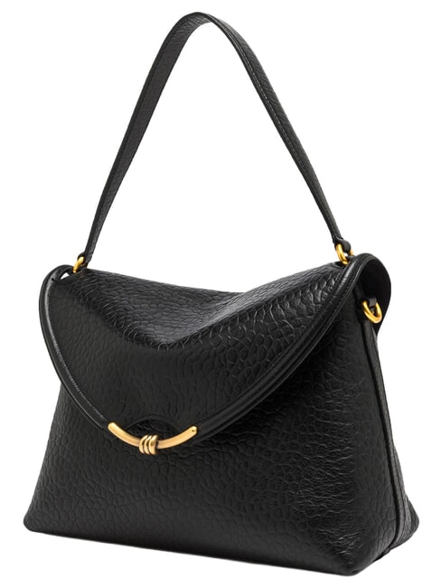 BEA Bolso de hombro de piel negro - Bolsos Mujer