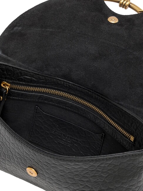 BEA Bolso de hombro de piel negro - Bolsos Mujer