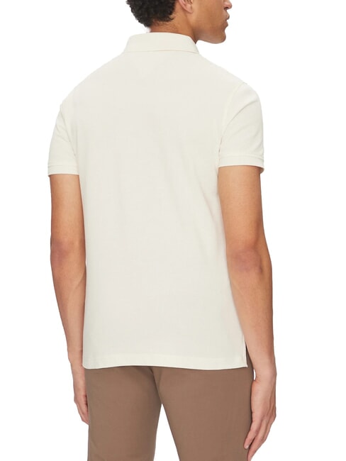 TH Polo de manga corta de corte regular p&eacute;talo de marfil - camisa polo