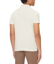 TOMMY HILFIGER TH Polo de manga corta de corte regular p&eacute;talo de marfil - camisa polo - 2