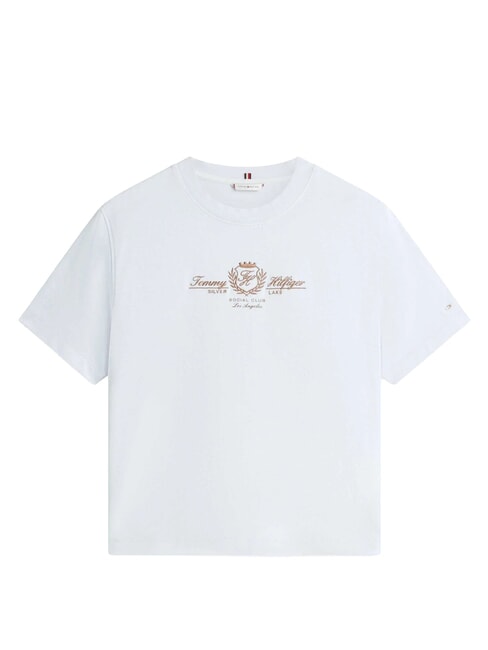 TJ Camiseta de algod&oacute;n recuerdo azul - camiseta
