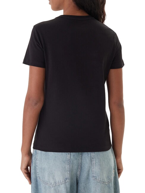 TJ Camiseta de algod&oacute;n reciclado negro - camiseta